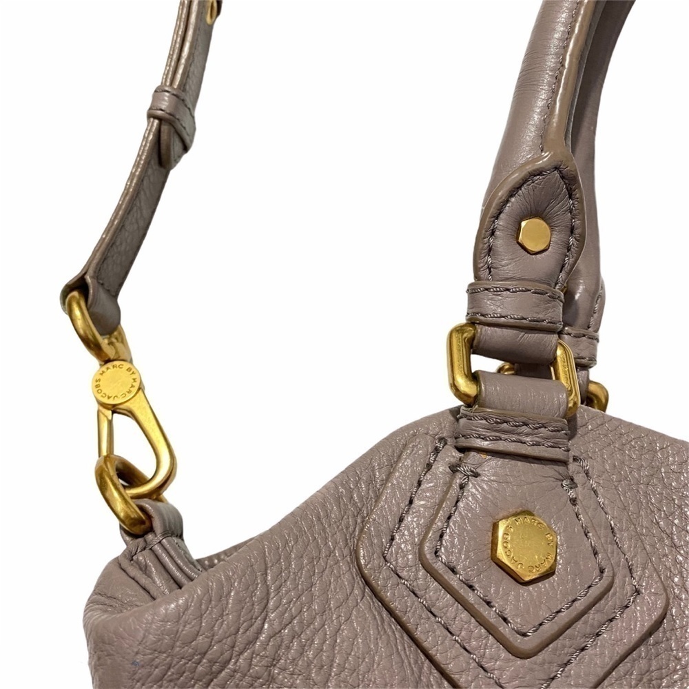 Marc Jacobs Classic Q Francesca Shopper Bag Grey - Picture 4 of 16